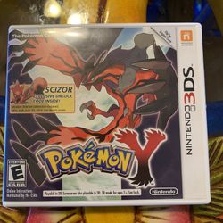 Nintendo 3DS - Pokémon Y Scizor Variant Cover