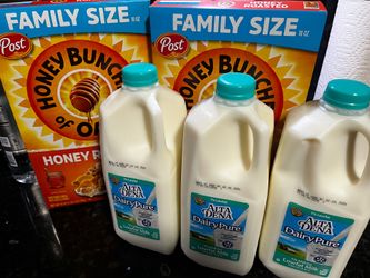 Free milk and cereal