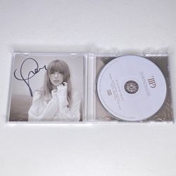 Taylor Swift The Tortured Poets Department Cd Signed