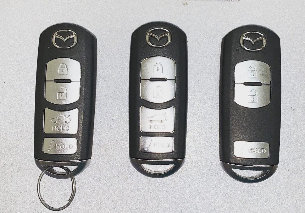 Mazda new key fob Mazda CX7 key fob Mazda CX9 key fob