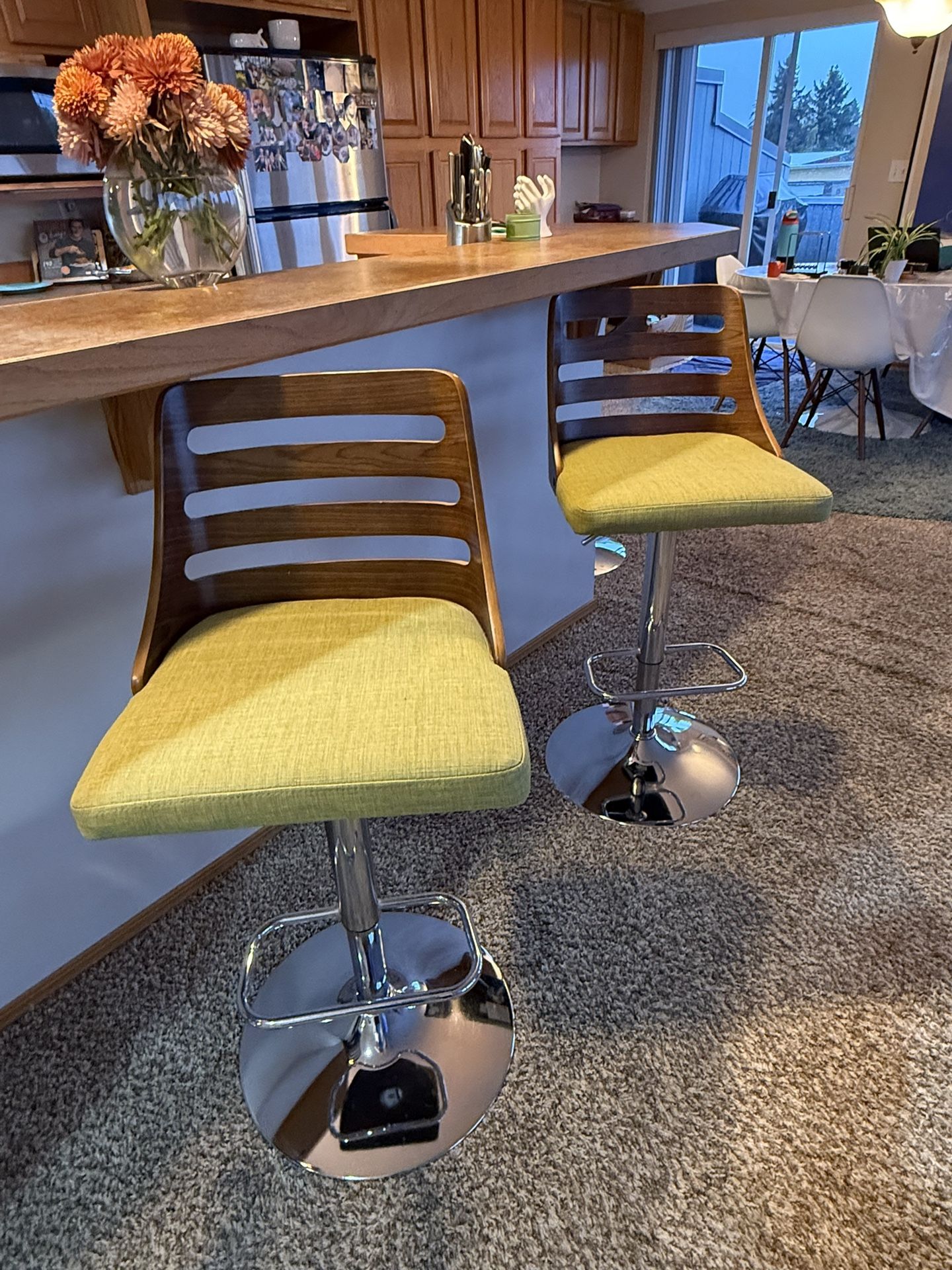 Mid Century Mod Bar Stools