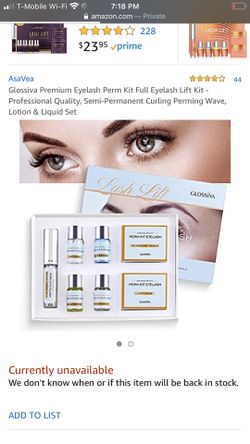 Eyelash lift NEW