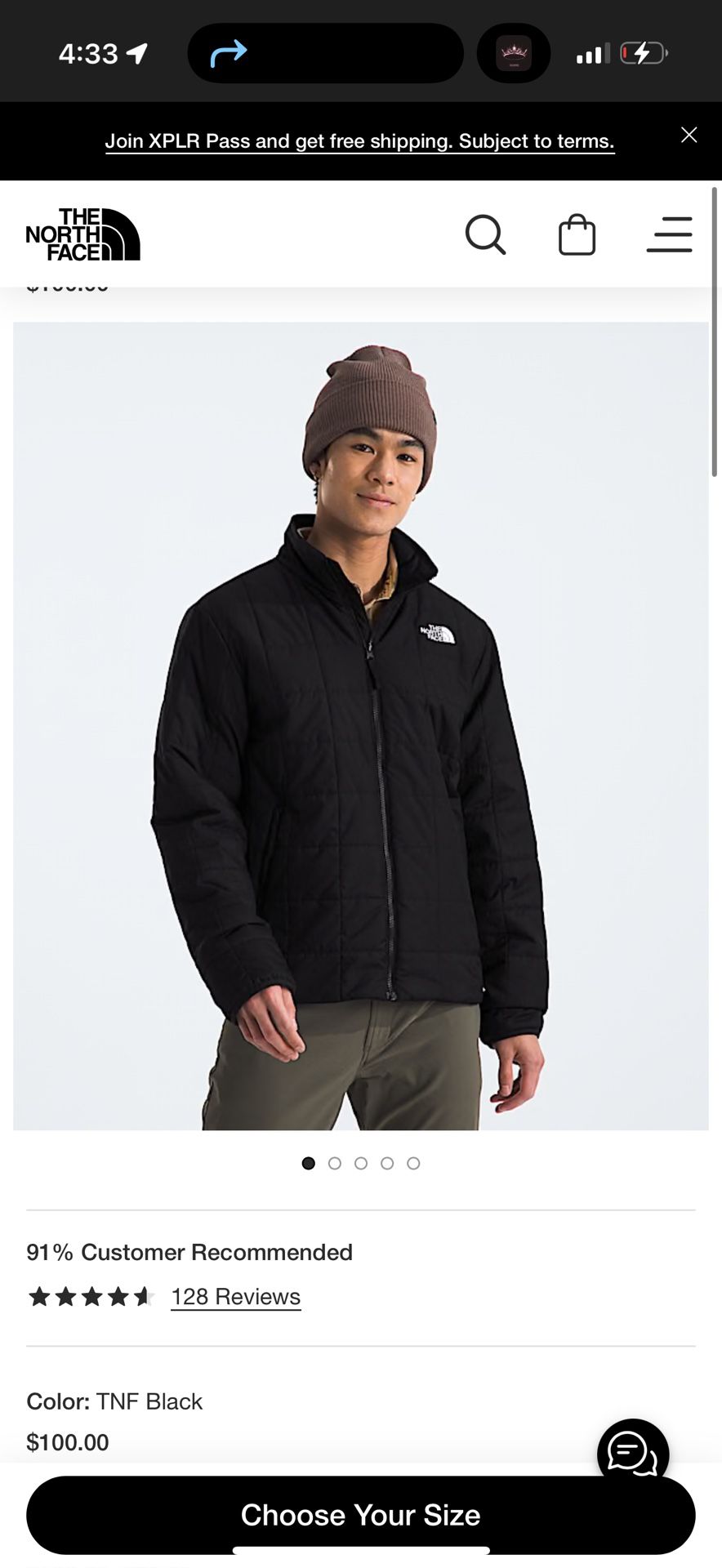 The North Face Men’s Junction Insulated Jacket