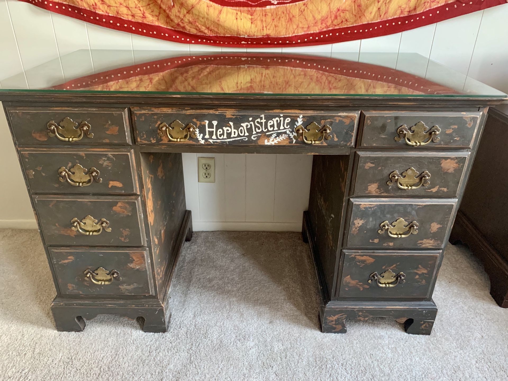 Hand Painted Desk