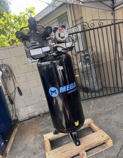 Mega Compressor 60 Gal. 5 HP 150 PSI Electric Upright Air Compressor