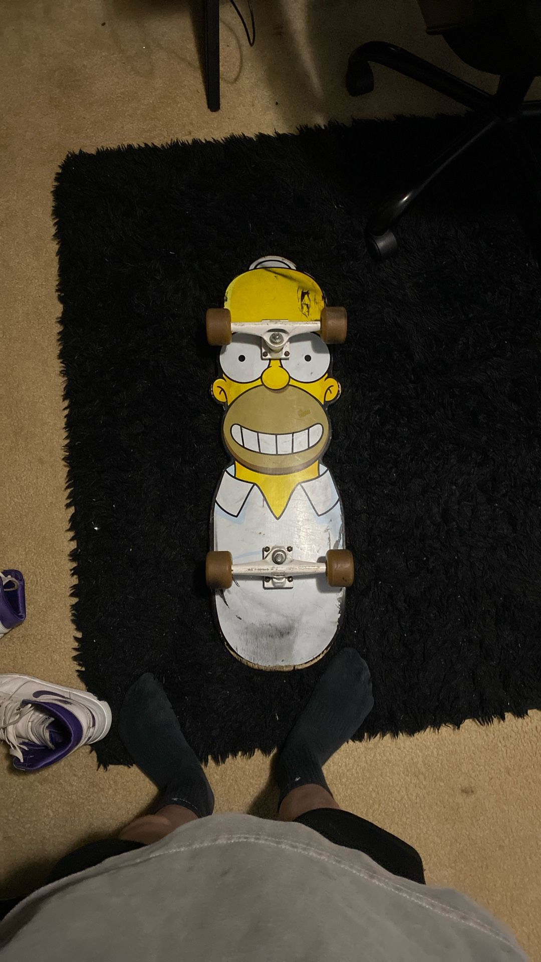 Santa Cruse Limited Homer Simpson Skate Board Deck