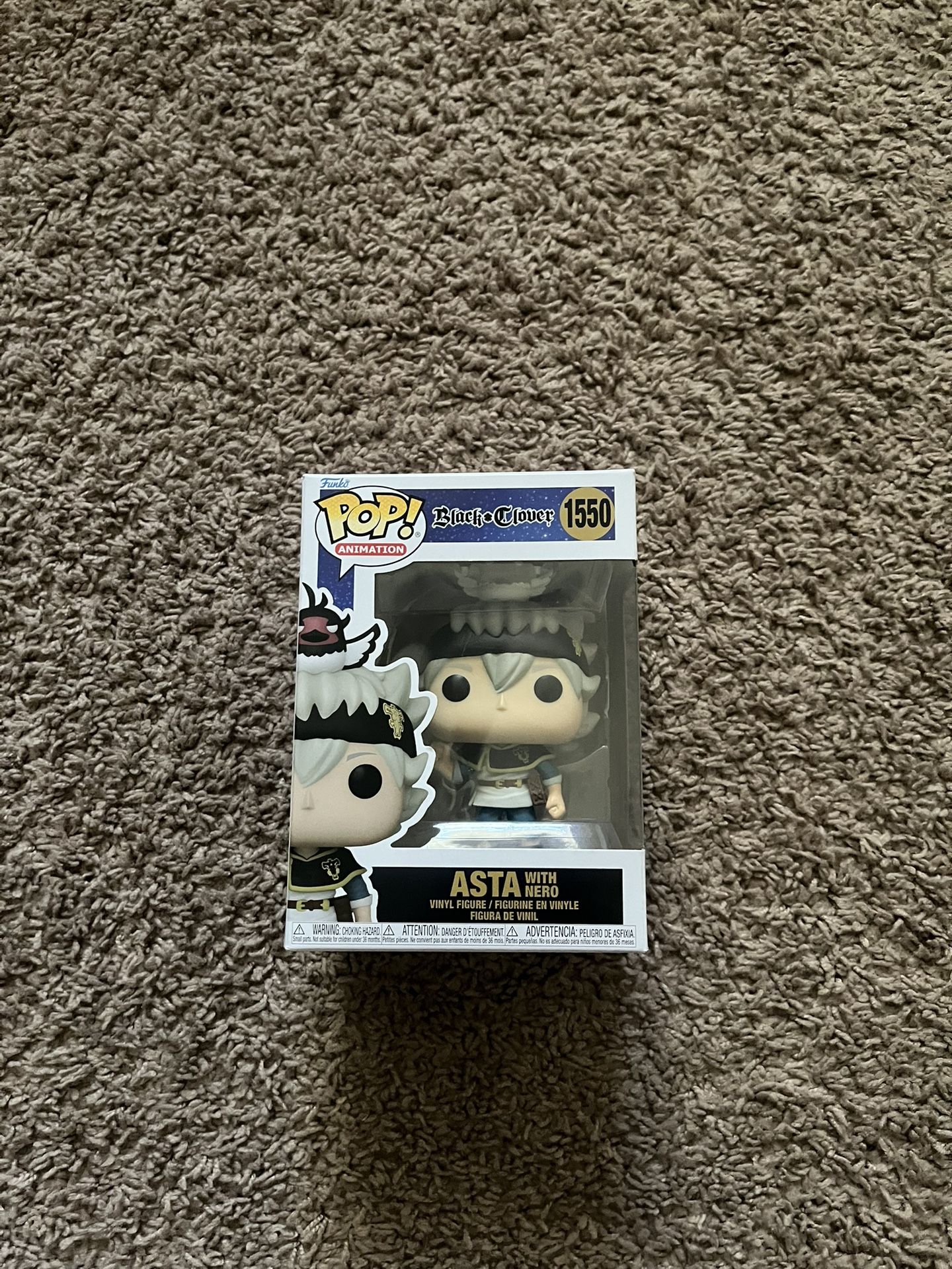 Asta With Nero Funko Pop From Black Clover
