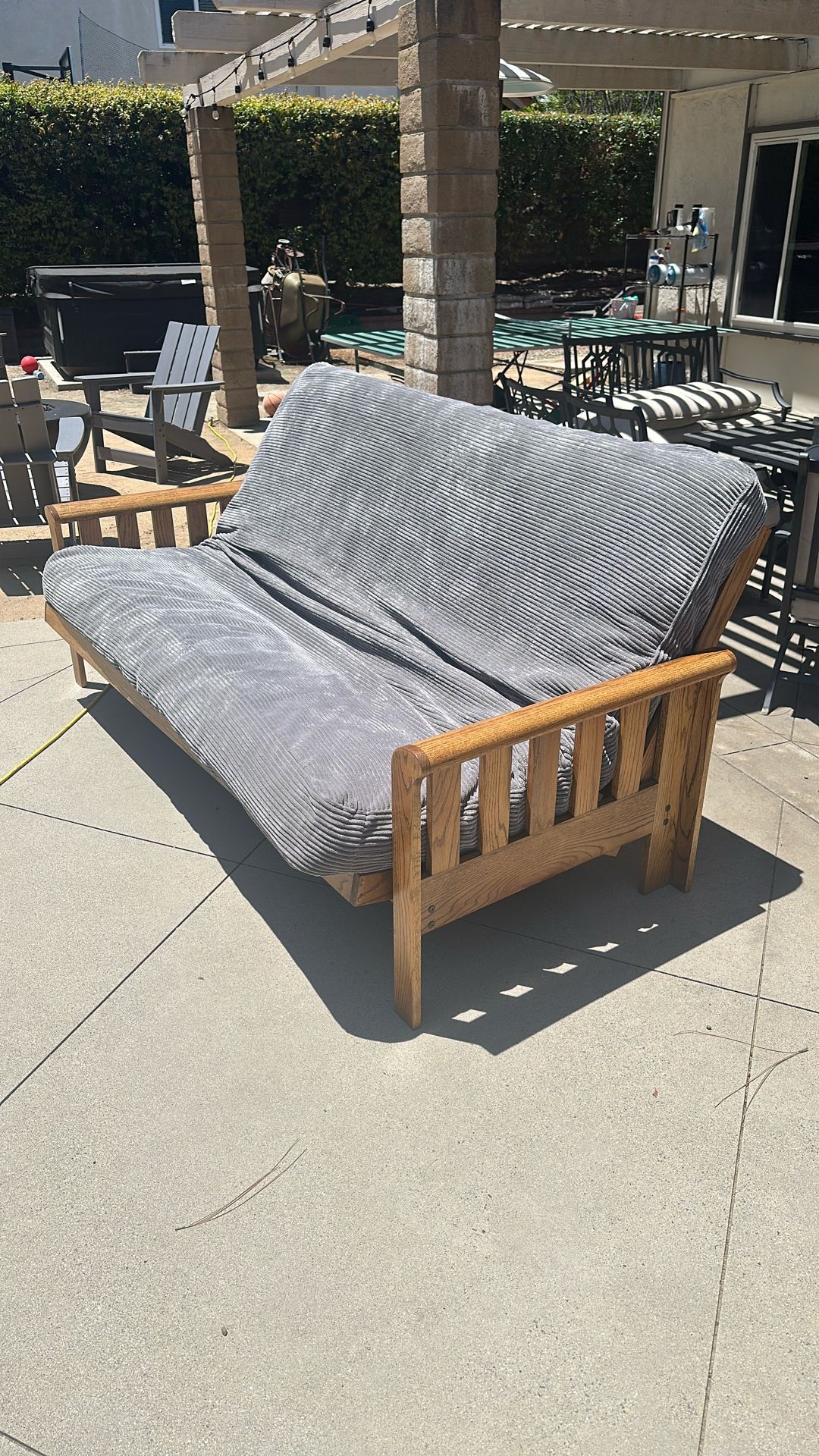 Oak Futon