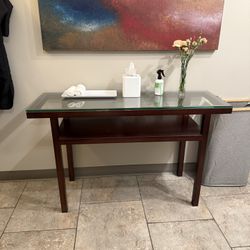 Wood Table (2 Available)