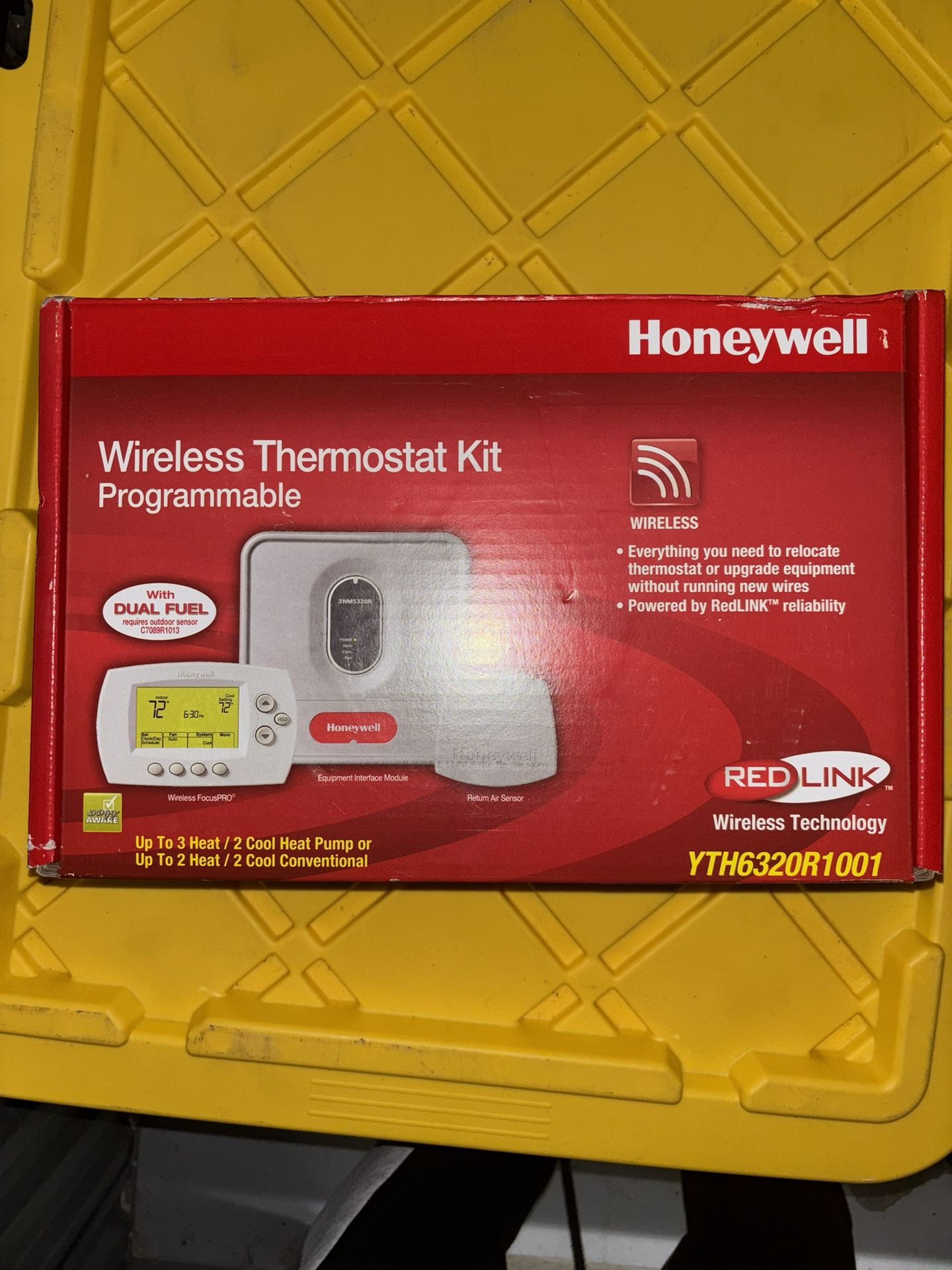 Honeywell Wireless Thermostat Kit