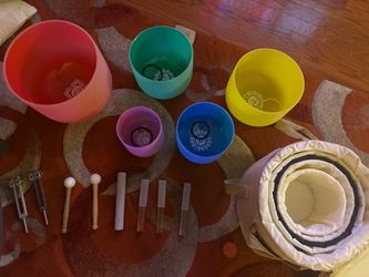 Quartz Crystal Sound Healing Bowls