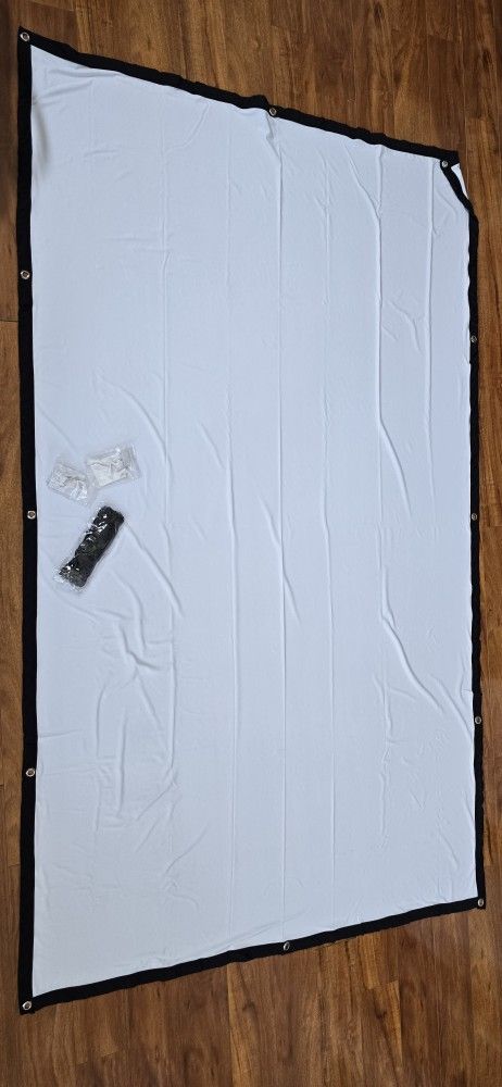 100" Foldable Projector Screen, 16:9 HD Indoor/Outdoor Movie Screen