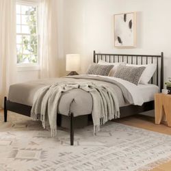 Article Lenia Queen Bed – Black | Like New