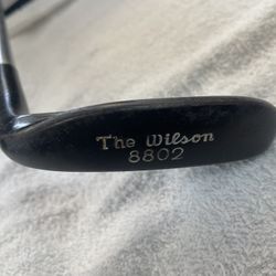 The Wilson 8802 Original Putter 35.5”