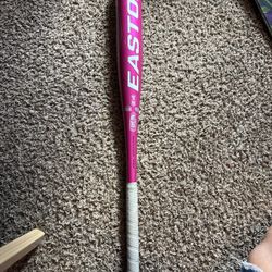 Easton Pink Saphire | 27 | 17 oz| 2 1/4 Diameter Ball Bat Girls