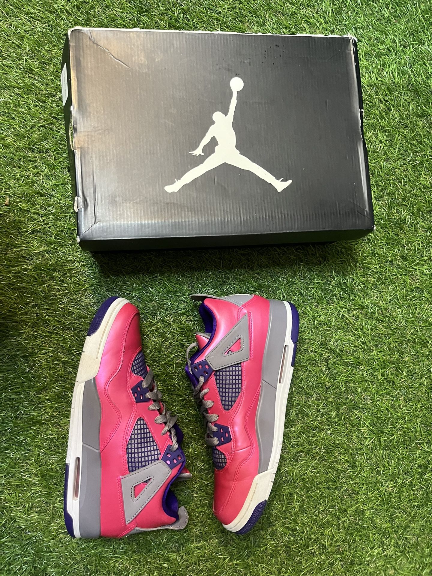 Pink Jordan 4 Size 6.5