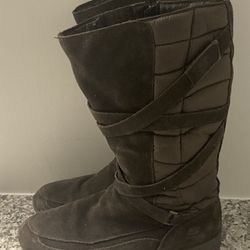 SKETCHERS TALL BOOTS (WOMEN’S US 10/CHOCOLATE BROWN) 👢👢