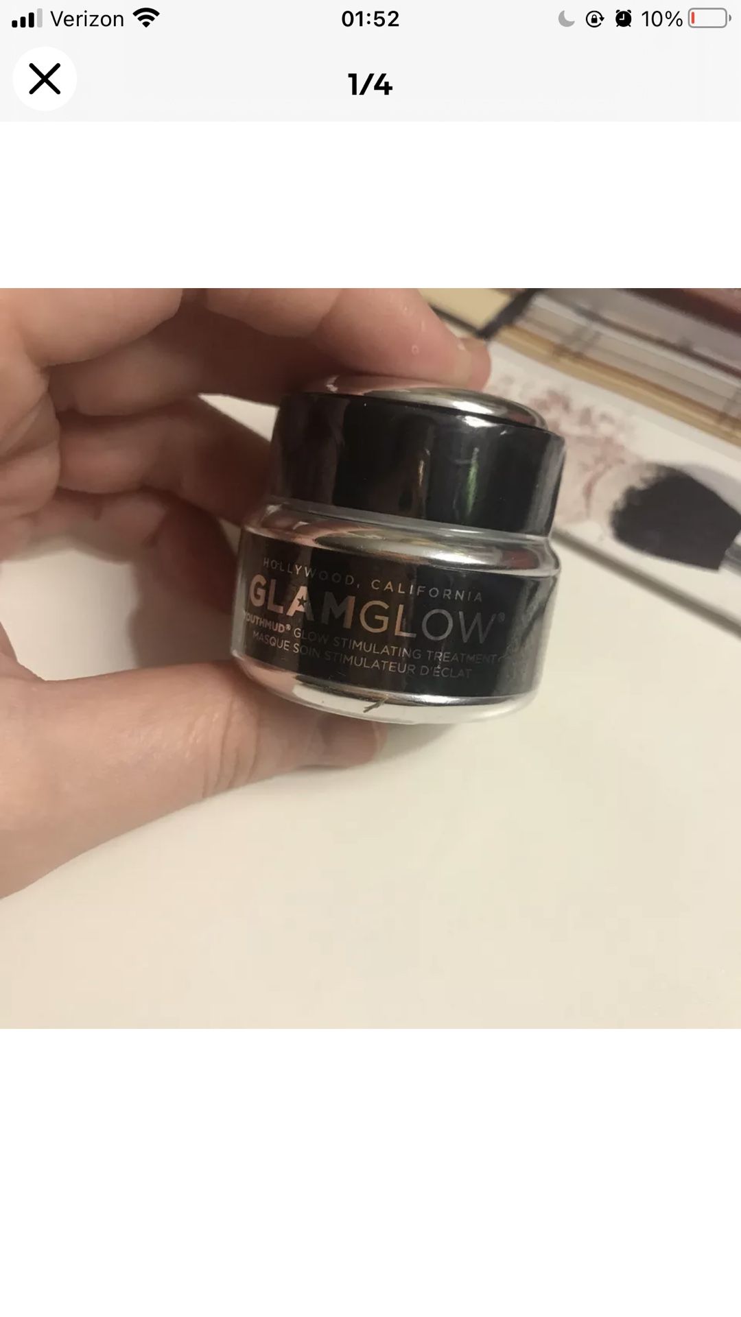 GlamGlow YouthMud Glow Stimulating Treatment Mask 0.5oz Sealed