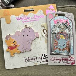 Winnie The Pooh And Dumbo Disney Pin
