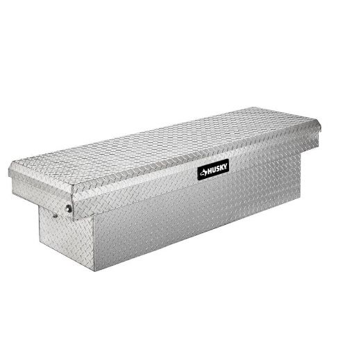 71.36 in. Diamond Plate Aluminum Full Size Crossbed Truck Tool Box