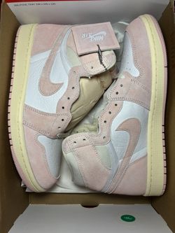 W Jordan 1 retro high size 10.5w/9m washed pink 