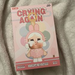 Crying Again Cry Baby Vinyl Face Plush Pop Mart