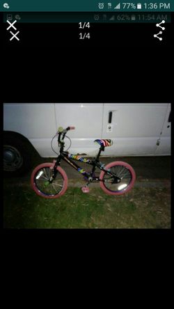 18" LITTLE MISS MATCHED GIRL BIKE