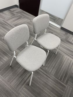 Duo Gray Office Chairs