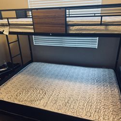 Bunk Bed with Mattress 