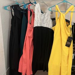 6 Dresses $50 (Max studio, Express, Bebe)