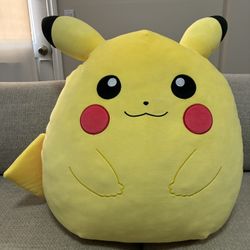 Pokémon Pikachu Squishmallow Plush Toy 20”