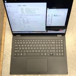 LG 16T90P Gram Laptop 360 Touch Screen Notebook 16 GB Ram 64 Bit Operating System Windows 11 512 Memory Storage Wifi Bluetooth Keyboard 