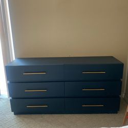 Stylist Royal Blue Dresser