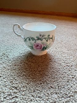 Vintage Queen’s Rosina Fine Bone China Rose Teacup