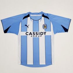 COVENTRY CITY Mens Medium Home Football Shirt Jersey Top 2008 - 2009 Puma Soccer