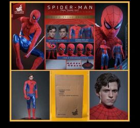1/6 Hot Toys MMS862 No Way Home Spider-Man Final Swing Suit Movie Promo