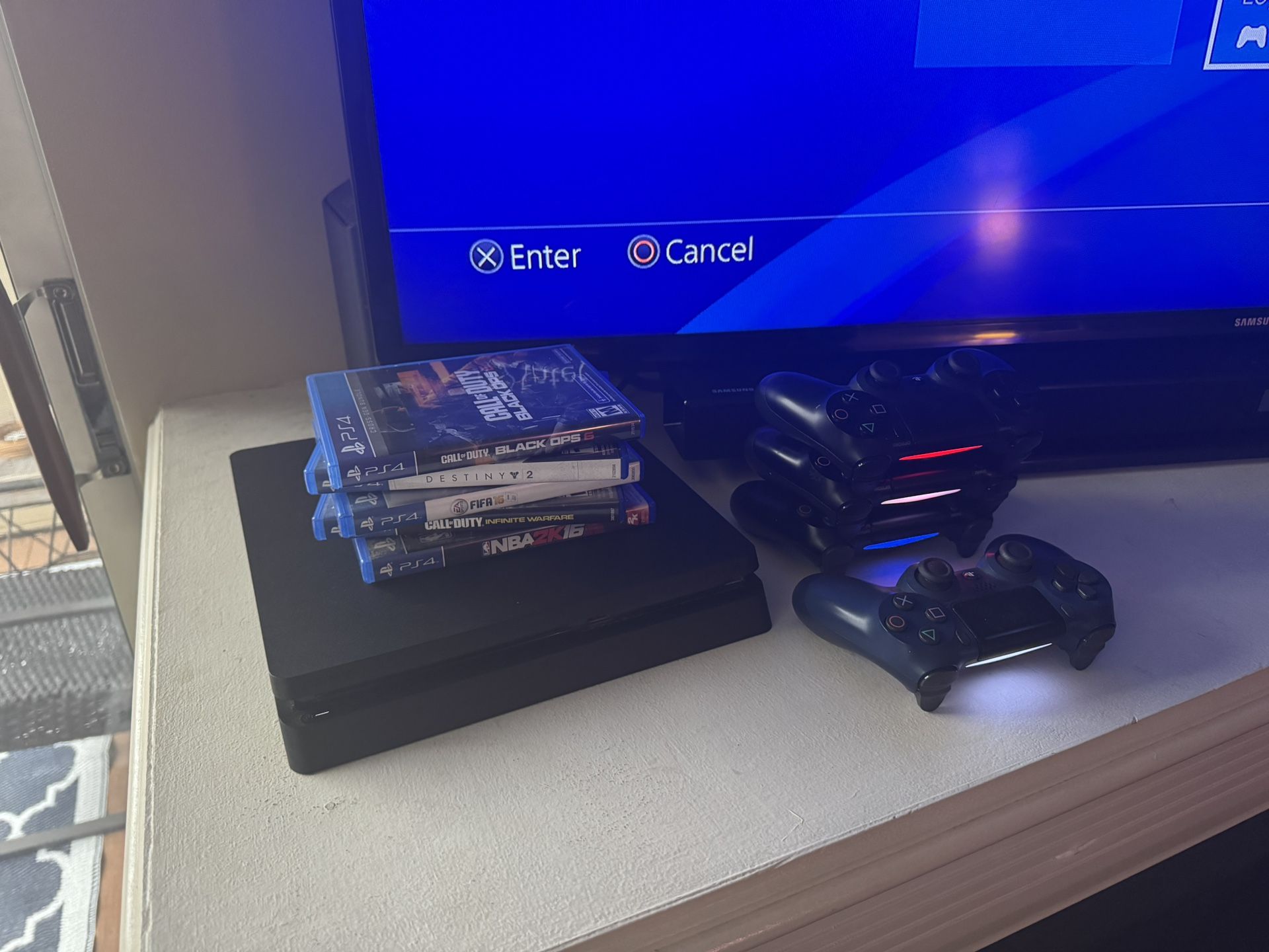 PS4 Slim Edition 500 GB 