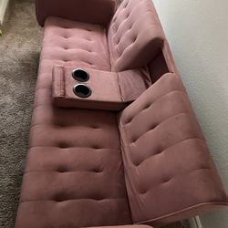 Pink Sofa 