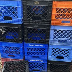 Used Milk Crates 