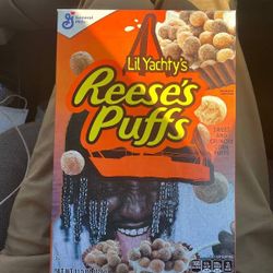 Lil Yachty X Reece’s Puffs Cereal Box
