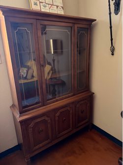 Antique hutch