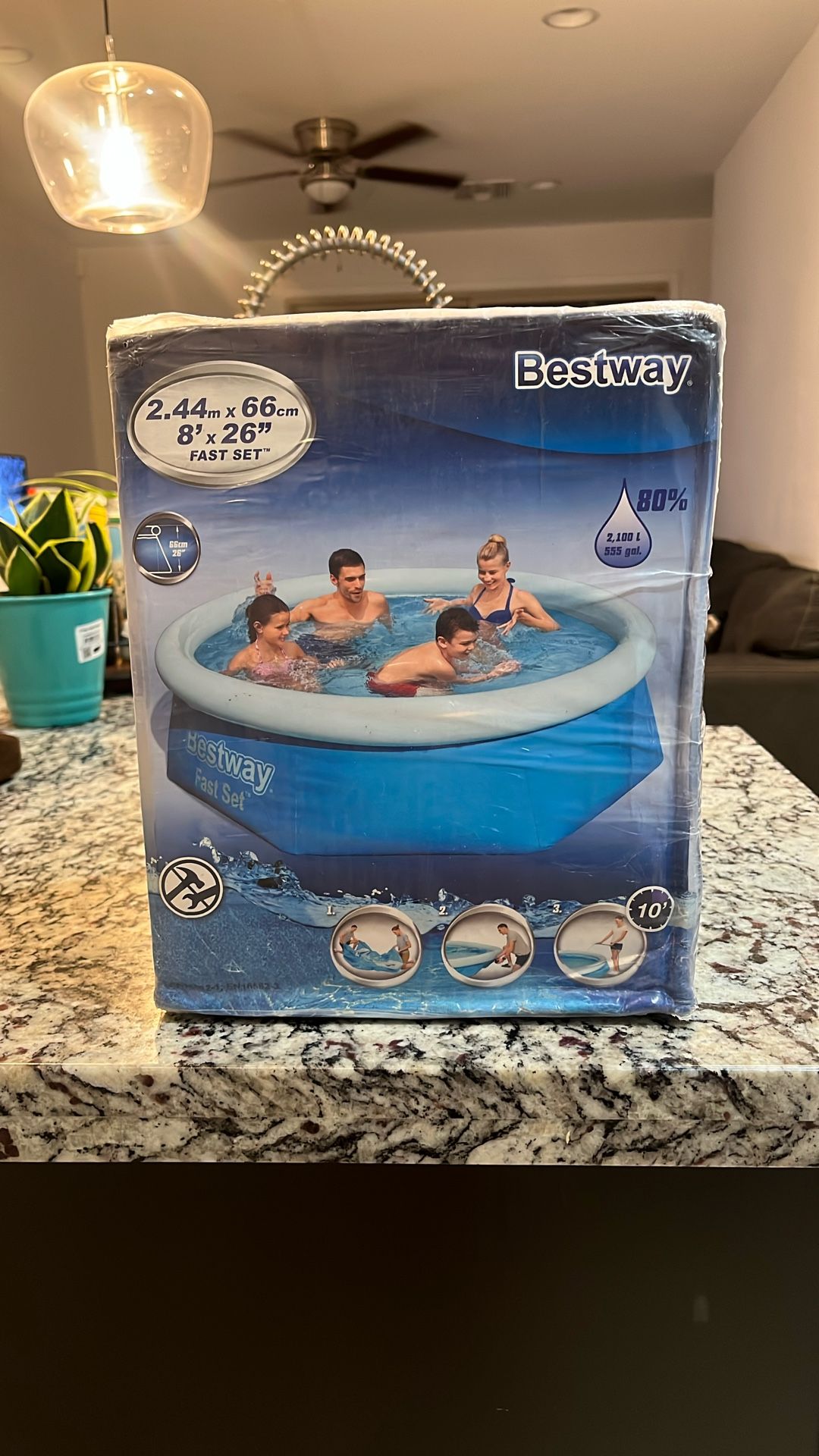 Blow Up Backyard Pool