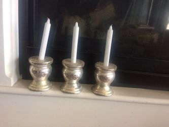 Set of 3 candle holders