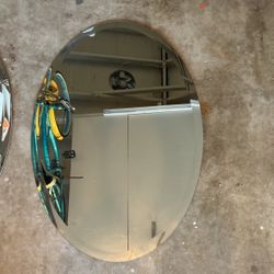 Oval Mirrors 