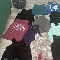 Size medium ladies tank tops