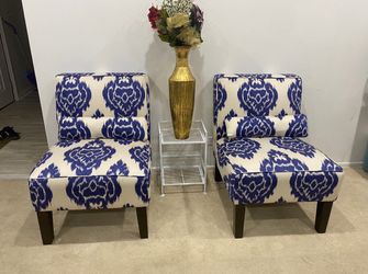 Accent chairs  pair