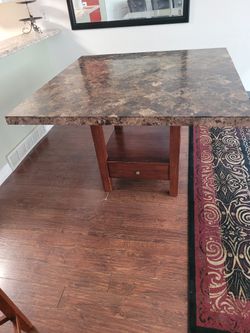 Marble Top Heavy Dinning Table