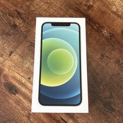 IPhone 12 Green Empty Box