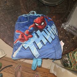 Book bag/pillow/sleeping bag