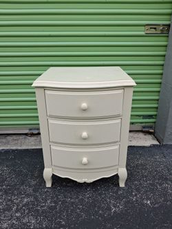 Wooden nightstand
